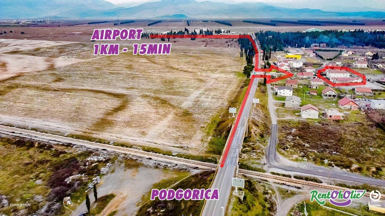Simo Apartments Airport Podgoriţa Exterior foto