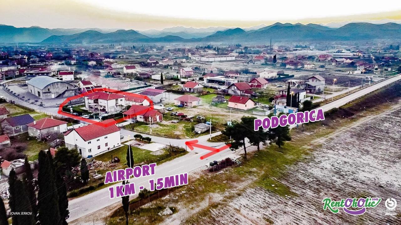 Simo Apartments Airport Podgoriţa Exterior foto